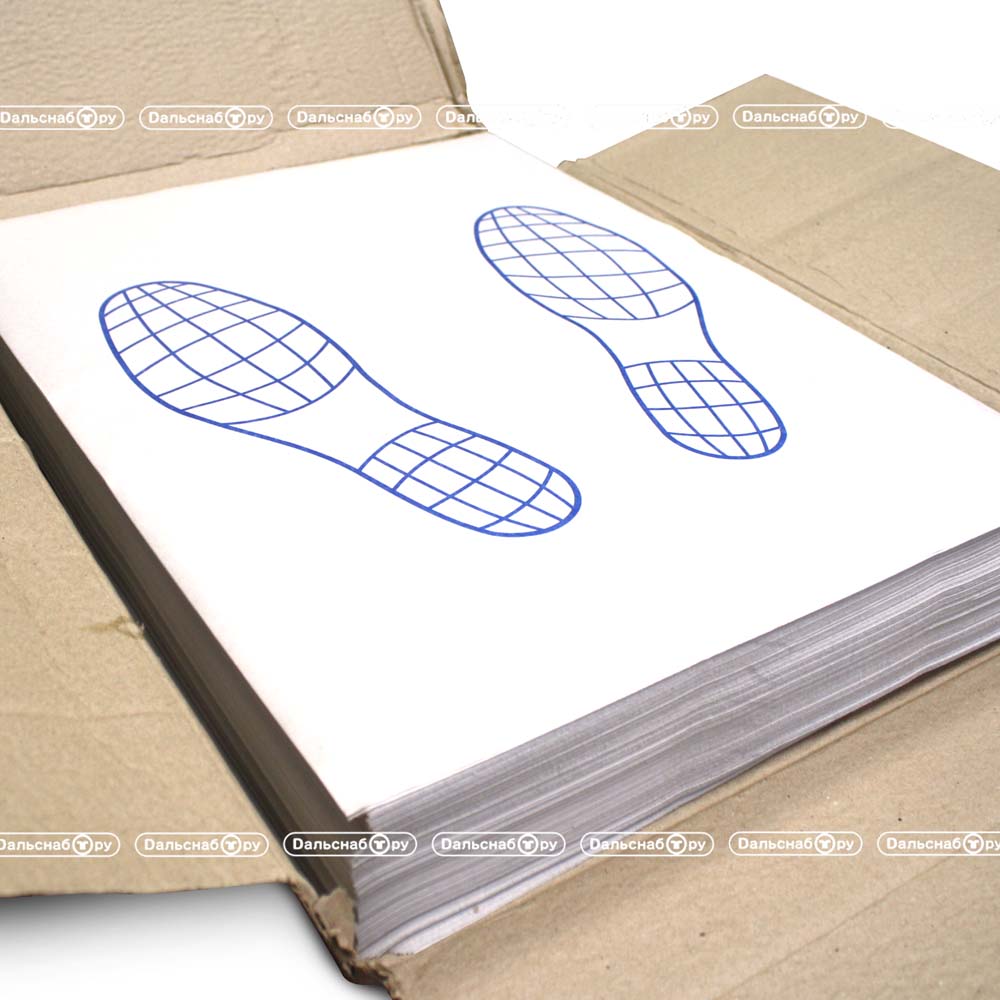 картинка Коврики бумажные защитные (упак 500 шт) - Дальснаб.Ру