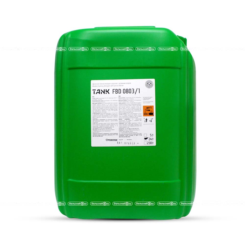 картинка FBD 0803/1 Щелочное пенное моющее средство с активным хлором TANK (ТАНК ФБД 0803/1) - Дальснаб.Ру