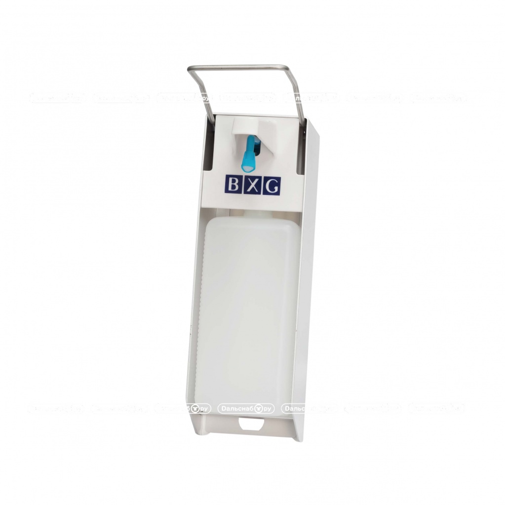 картинка Дозатор для жидкого мыла BXG-ESD-1000 локтевой (алюминиевый сплав и пластик) - Дальснаб.Ру