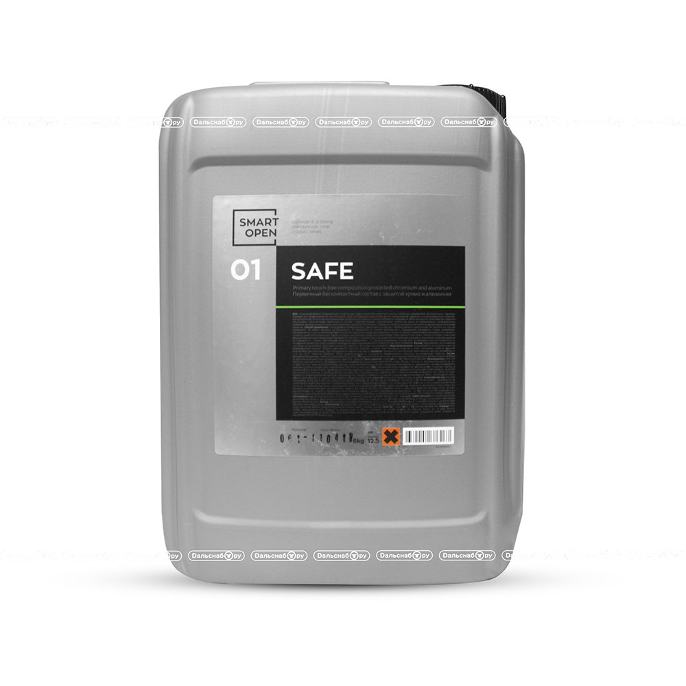 картинка 01 SAFE - первичный бесконтактный состав с защитой хрома и алюминия (Сейф) - Дальснаб.Ру