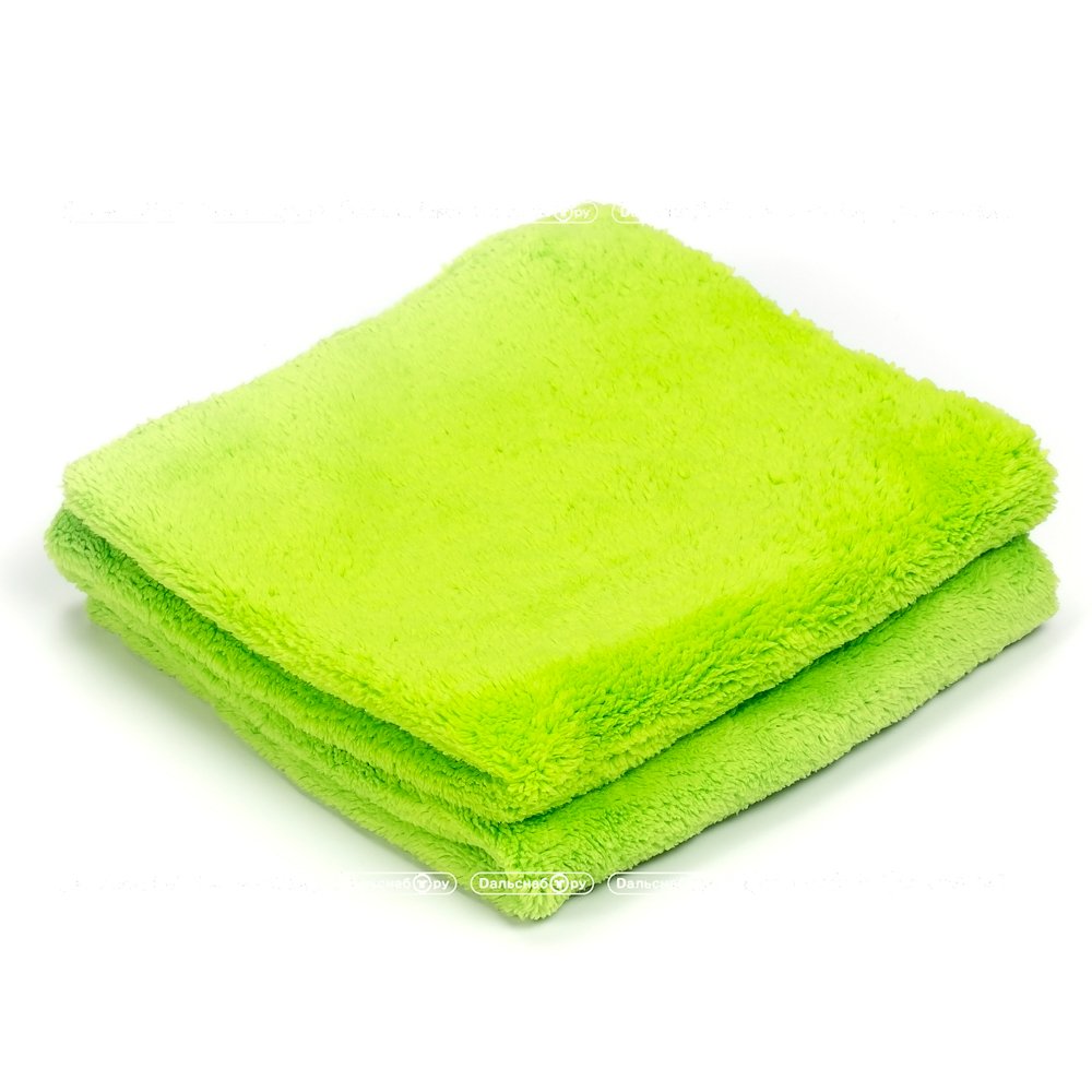 картинка Салфетка из микрофибры для сушки автомобиля SOFT Fiber LITE 40*40, набор 2шт - Дальснаб.Ру