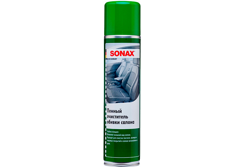 SONAX Очиститель пенный для обивки салона автомобиля